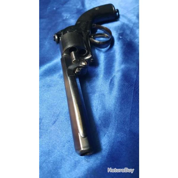 SUITE DTAILLES WEBLEY BENTLEY DOUBLE ACTION CALIBRE  12 MM  , PIECE RARISSIME TRES BON TAT