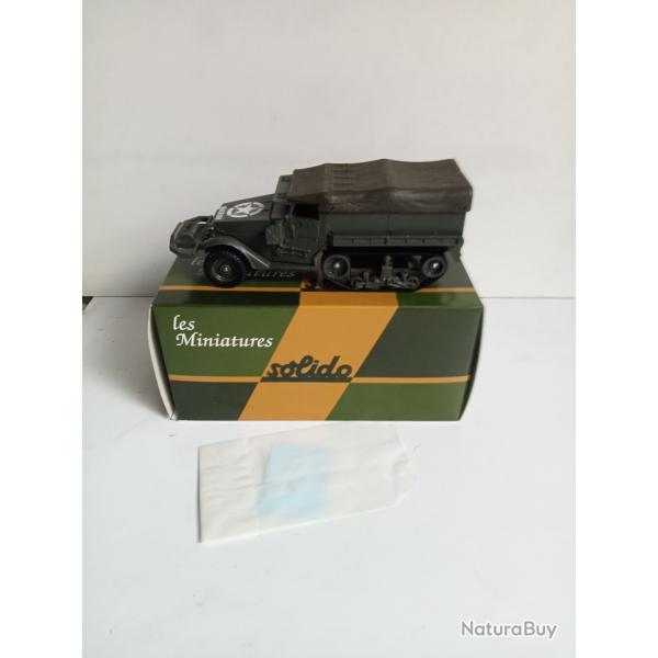 solido France  le half-track amricain neuf avec accessoires 1/50 n244 04/76