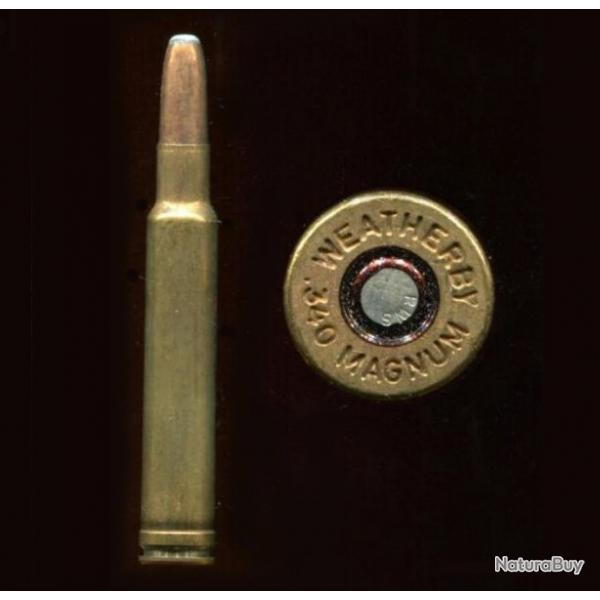 .340 WEATHERBY MAGNUM - marquage : WEATHERBY  340 MAGNUM