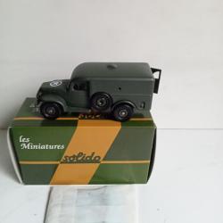 solido France militaire la dodge signal corps neuf avec accessoires 1/50 1989
