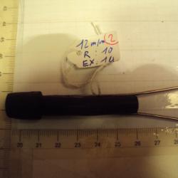 Férule  ou (Embout bouchon) canne fusils  12 mm. Conforme model d'origine.                      (2)