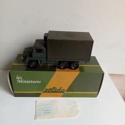 solido France militaire le berliet GBC neuf avec accessoires 1:50