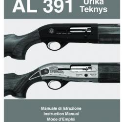 notice fusil BERETTA AL391 URIKA TEKNYS (envoi par mail) AL 391 - VENDU PAR JEPERCUTE (m2183)