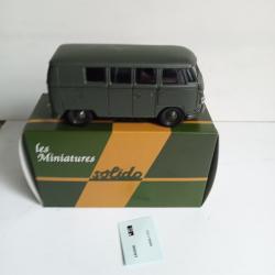solido France militaire le volkswagen transporter ou combi neuf avec accessoires 1/43