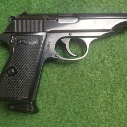 Pistolet WALTHER PP - Calibre 7,65 Browning (Occasion bon état)