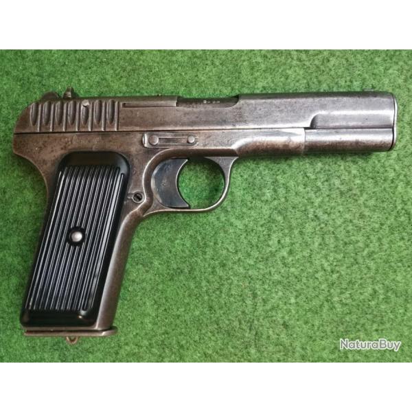 Pistolet TOKAREV TT-30 - Fabrication Russe 1935 - Calibre 7,62 x 25 Tokarev - 17719 (Occasion)