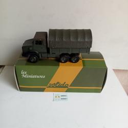 solido militaire le renault GBC 180 neuf avec accessoires 1/50