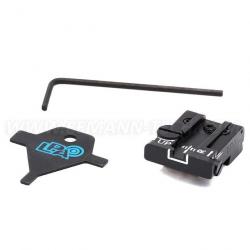 LPA TPU95TA18 Adjustable Rear Sight for Tanfoglio EAA witness, Jericho, P9 (Springfield) old model d