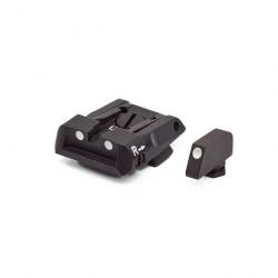 LPA SPS16GL30 Ensemble de visée réglable pour GLOCK avec façade en fibre optique