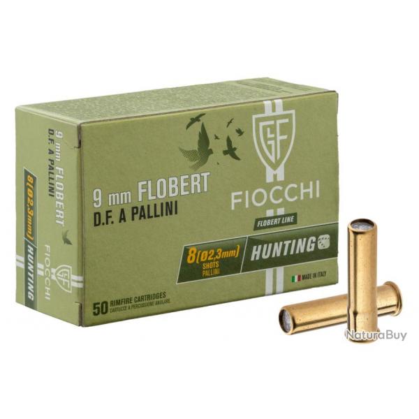 CARTOUCHES FIOCCHI 9 MM FLOBERT  GRENAILLE DE PLOMB N9