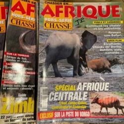 Collection revues Hors série Chasser en  Afrique  Connaissance de la chasse