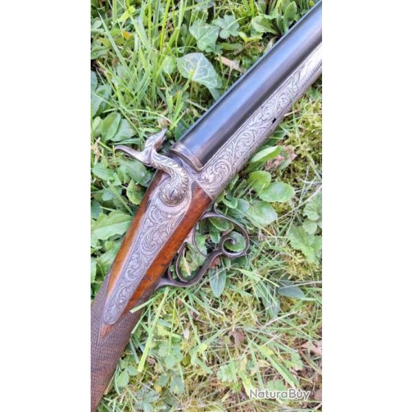 Fusil a broche de luxe gravs  DELOUCHE