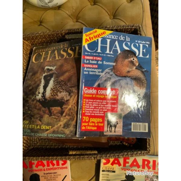 Revues Connaissance de la chasse Collector lot de 2