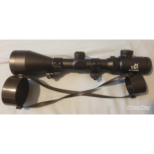 Lunette de chasse marque Unifrance modle Lynx 2.5-10 x 56E