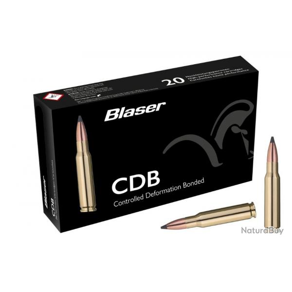 Munitions balles BLASER CDB Cal.30 R Blaser 10,7 G 165 GR par 60