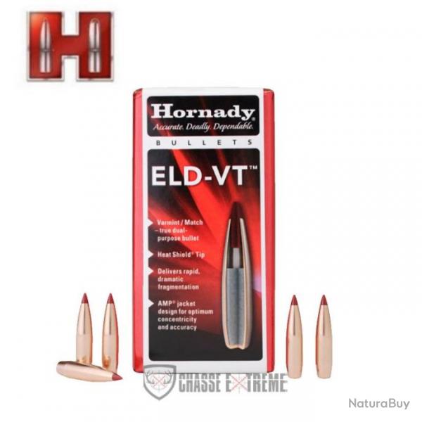 100 Ogives HORNADY 30 Cal 308 174gr ELD-VT