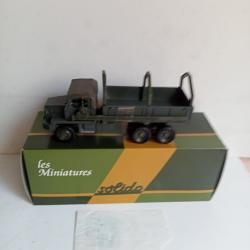 solido france militaire le GBC 8KT neuf avec accessoires 1/50