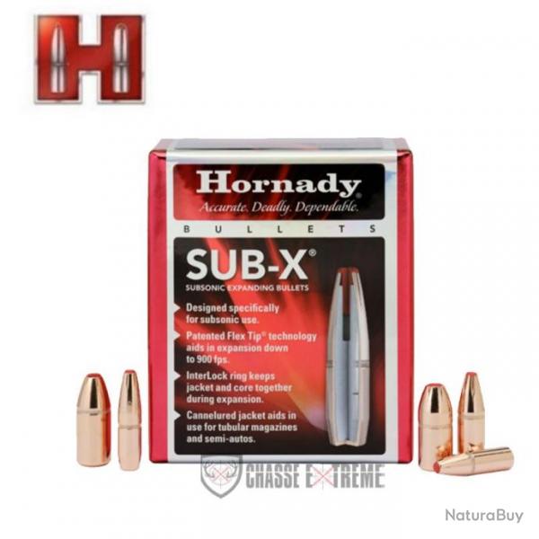 50 Ogives HORNADY 45 Cal 452 395gr Sub-X