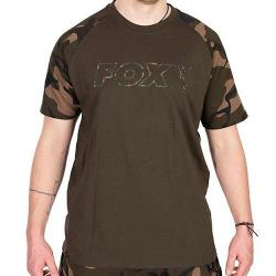 T-Shirt Fox Khaki/Camo Outline M