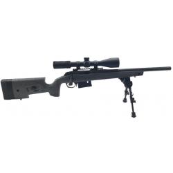 OCCASION - BERGARA B14R CAL.22LR + LUNETTE RTI 6-24X50FFP + BIPIED + MALETTE