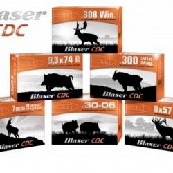 Munitions balles BLASER CDC cal.308win 160gr 10.4g par 20