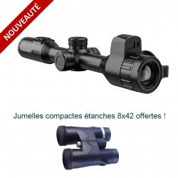 HIKMICRO STELLAR SH35L 3.0 - Lunette de vision thermique avec télémètre + Jumelles 8x42 offertes !