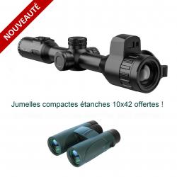 HIKMICRO STELLAR SH35L 3.0 - Lunette de vision thermique avec télémètre + Jumelles 10x42 offertes !