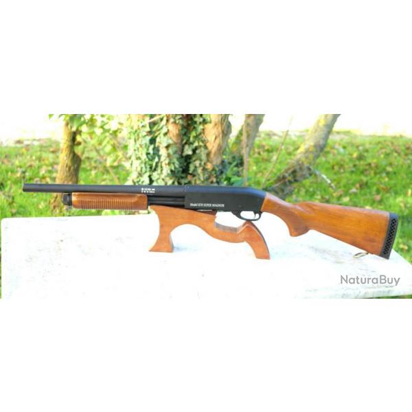 Fusil  pompe RIOT GUN China model 870 SUPER MAGNUM 12GA for 2 34 in shells EBR24POM001