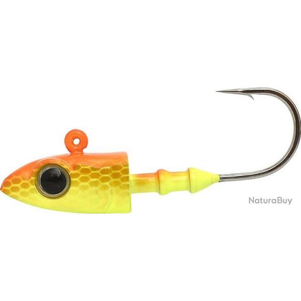 ULTIMATE EEL EVO - 10 g - 3/0 - ORANGE CHART (3pcs/pack)