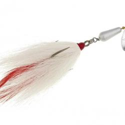 CUILLERE CLASSIC MUSKIE PMMKC NWR NICKEL WHITE RED 18