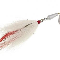 CUILLERE CLASSIC MUSKIE PMMKC NWR NICKEL WHITE RED 22