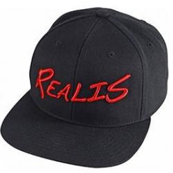 CASQUETTE REALIS SNAPBACK CAP 18 BLACK