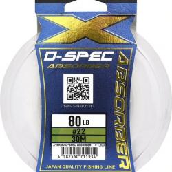 X BRAID X027 D-SPEC ABSORBER - 50LB - 30m