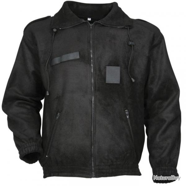 BLOUSON POLAIRE ARMY 4XL NOIR