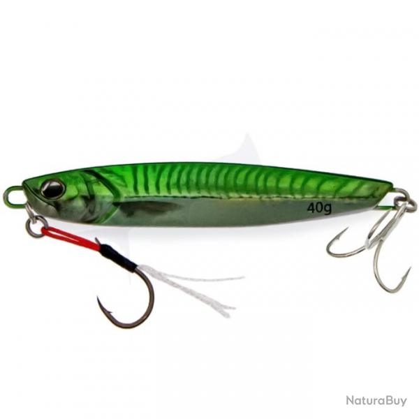 Daiwa Samurai Jig R 30g UV Real Green Mackerel