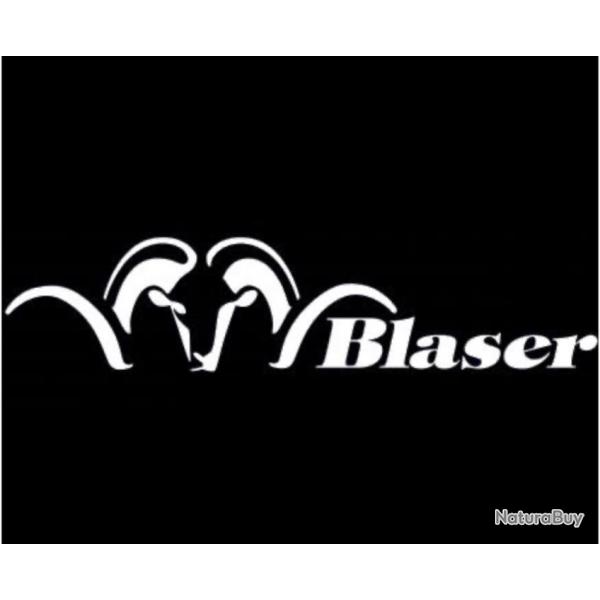 Autocollant Blaser  1 sans rserve blanc promo limite !!