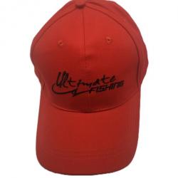 Ultimate fishing casquette rouge