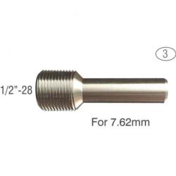 Guide pour matrice de filetage - Modèle 3 : 1/2"-28 UNEF pour calibre 7,62