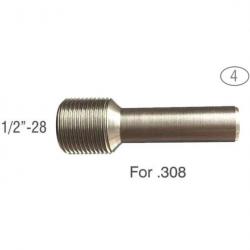 Guide pour matrice de filetage - Modèle 4 : 1/2"-20 UNF pour calibre 308