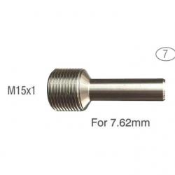 Guide pour matrice de filetage - Modèle 7 : M15x1 pour calibre 7,62