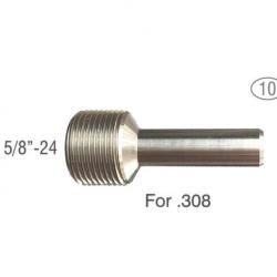 Guide pour matrice de filetage - Modèle 10 : 5/8"-24 pour calibre 308