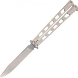 Couteau Balisong Cold Steel Arc Angel Butterfly Lame Acier S35VN Clip Point Manche Alu USA CSFL43ARC