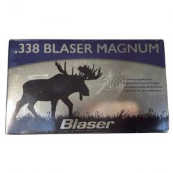 Munitions balles BLASER Cal.338 blaser magnum 13.0g 200gr par 20