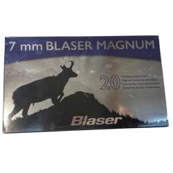 Munitions balles BLASER hornady interlock Cal.7mm blaser magnum 139gr 9.0g par 20