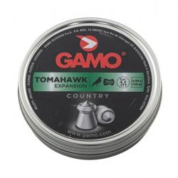 Plombs GAMO tomahawk expansion cal.4.5mm par 750