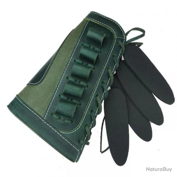 Support de coque pour 5 pices - munitions de calibre 12 (VERT) LIVRAISON GRATUITE !!