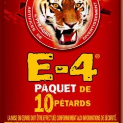 Tigre E4 - 3X paquets de 10 pétard à mèche