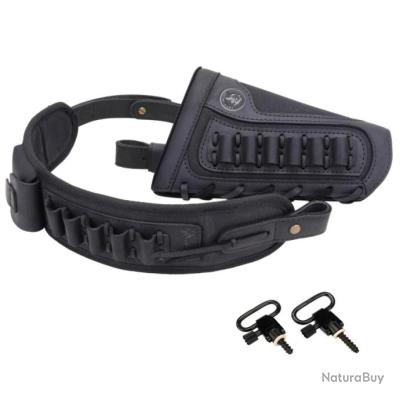 Étui De Crosse En Cuir Pour Fusil – Porte-obus Universel – Wayne's Dog, Neuf