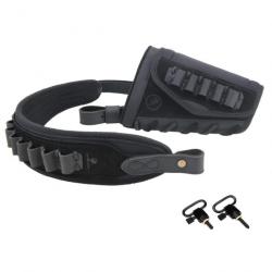 Support de coque en cuir pour fusil Black .308 avec 2 attaches LIVRAISON GRATUITE !!