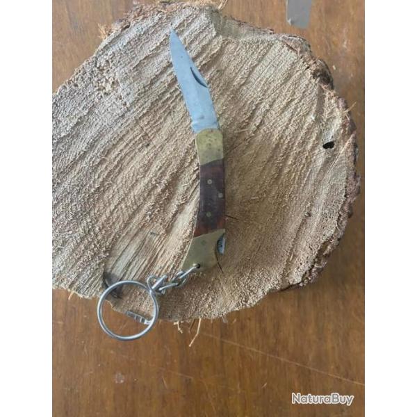 MINI PORTE CLEE  couteau de chasse ancien   4